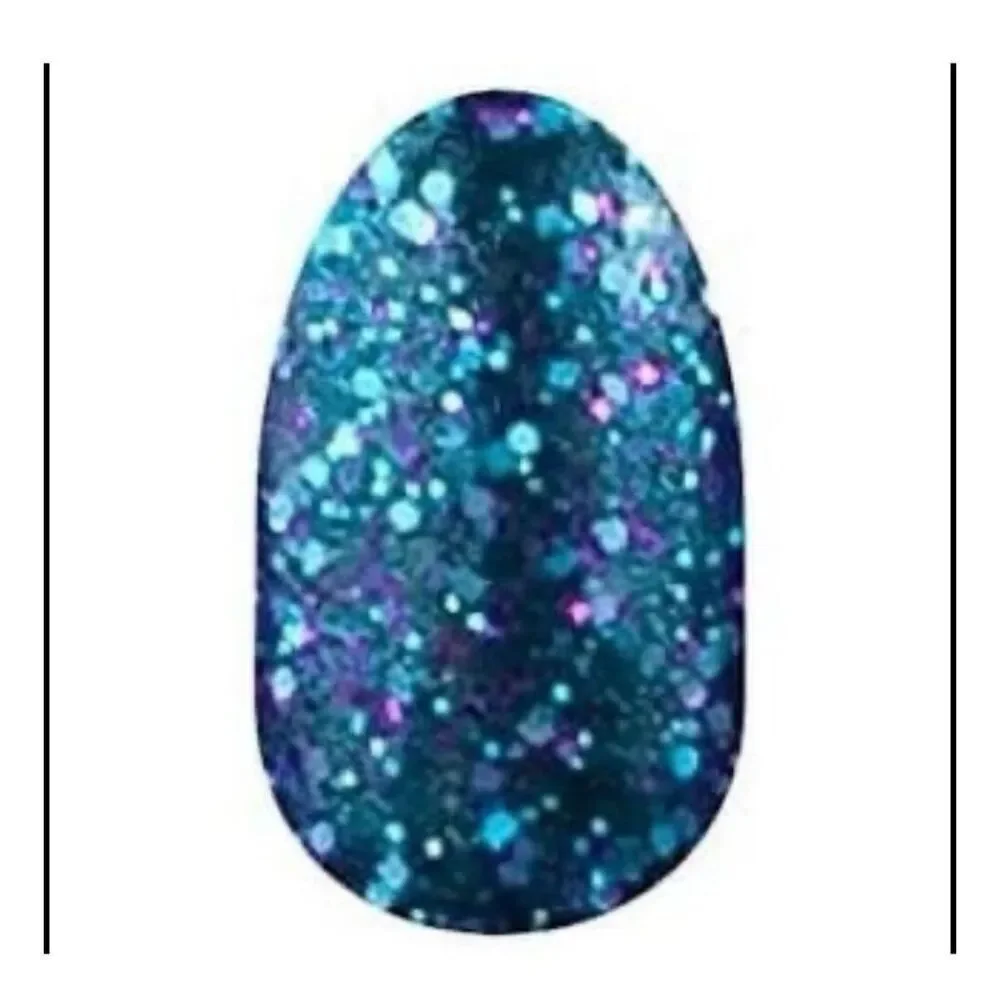 Dallas Darling   Color Street Sparkling Blue Nail Strips